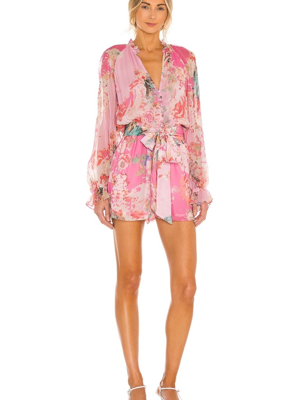 X REVOLVE Sage Romper in Pink
HEMANT AND NANDITA